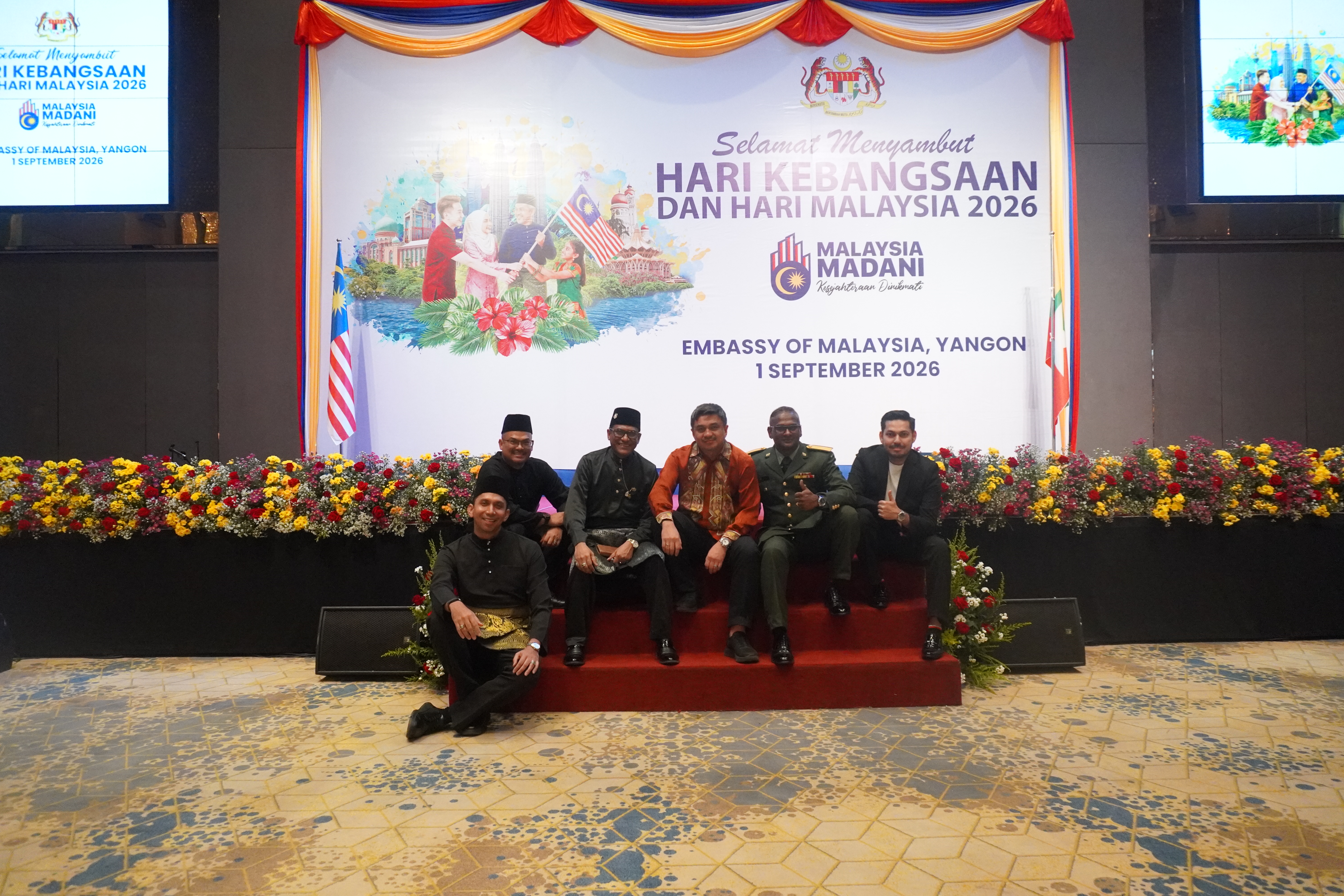 Celebrating the 69th National Day of Malaysia