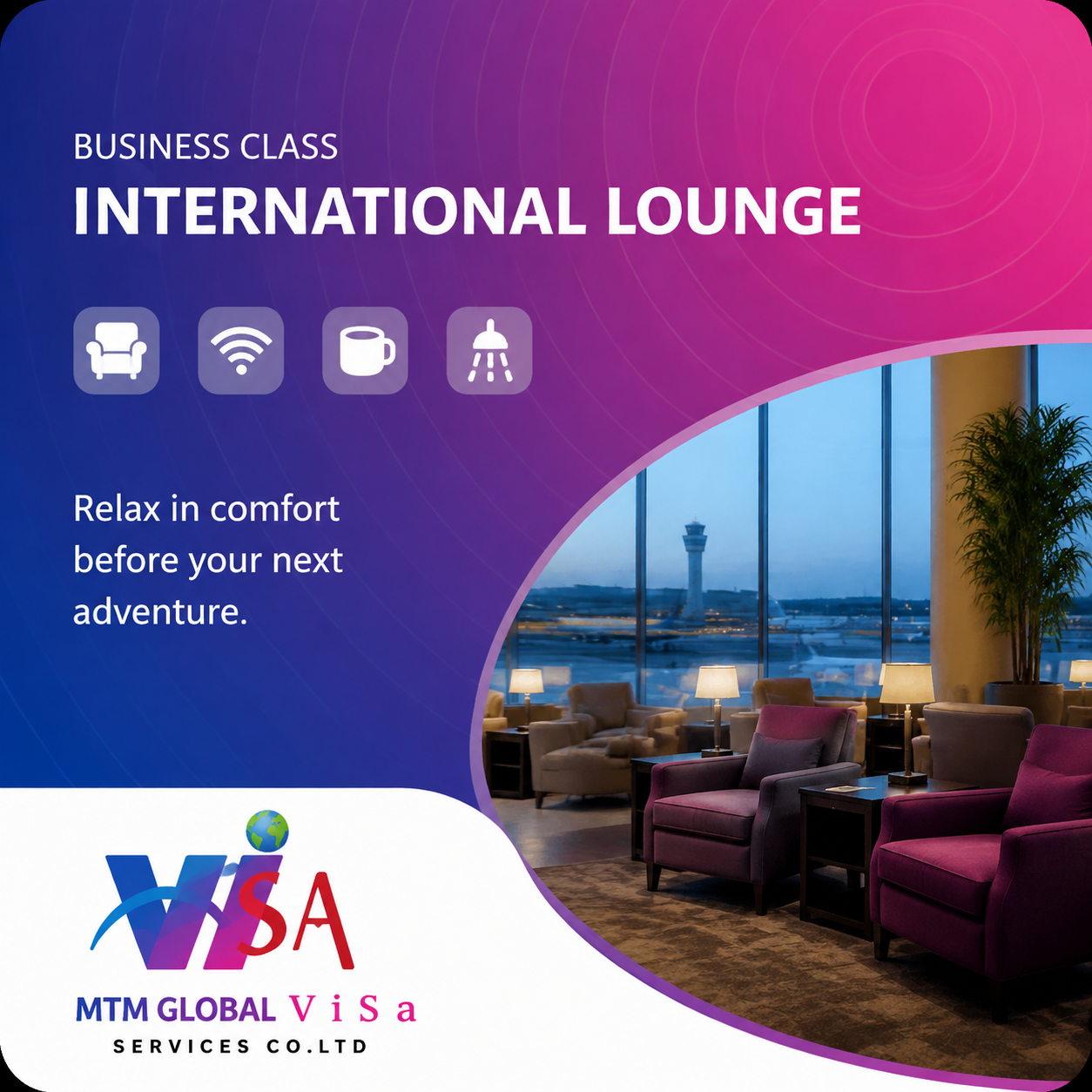Mingalar Sky CIP Lounge Services Now Available at MTM