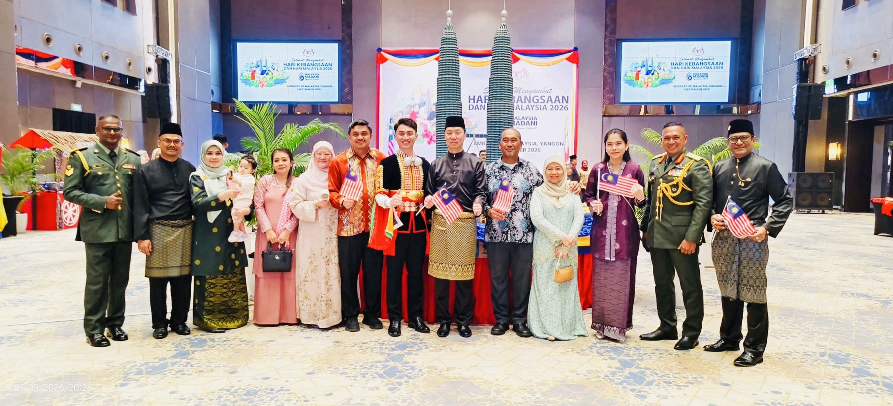 Celebrating the 69th National Day of Malaysia