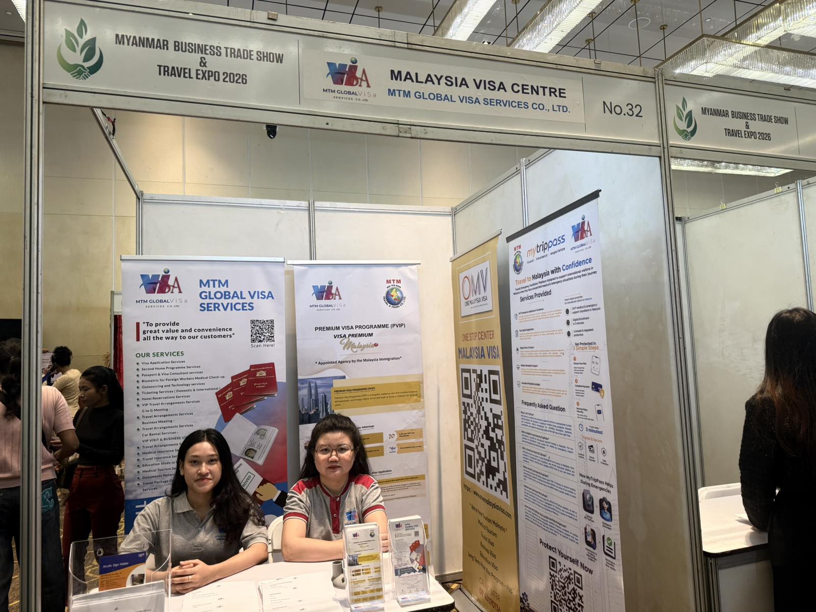 MTM GLOBAL VISA SERVICES is participating in the MYANMAR INTERNATIONAL TOURISM & BUSINESS EXPO 2026