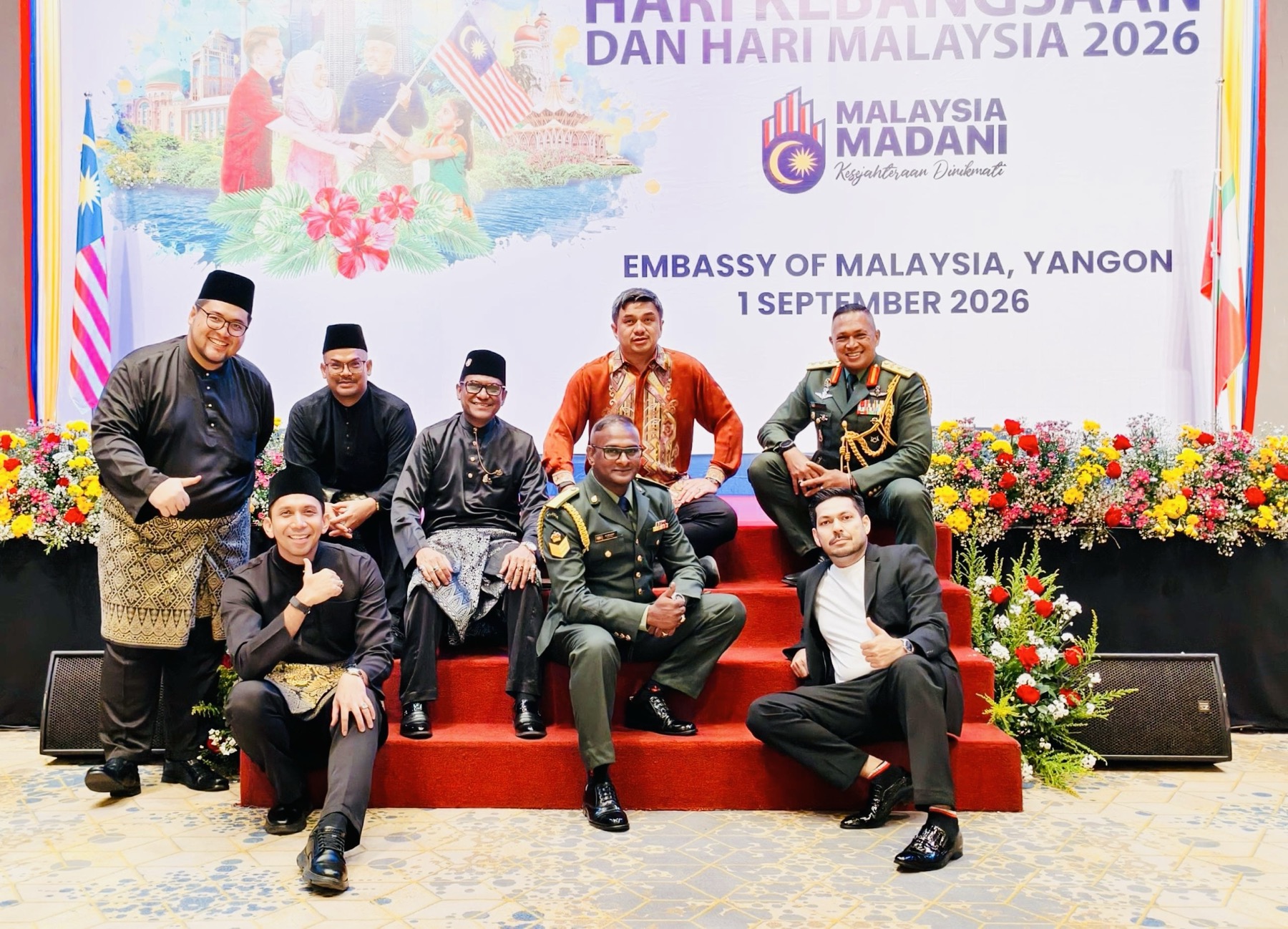 Celebrating the 69th National Day of Malaysia