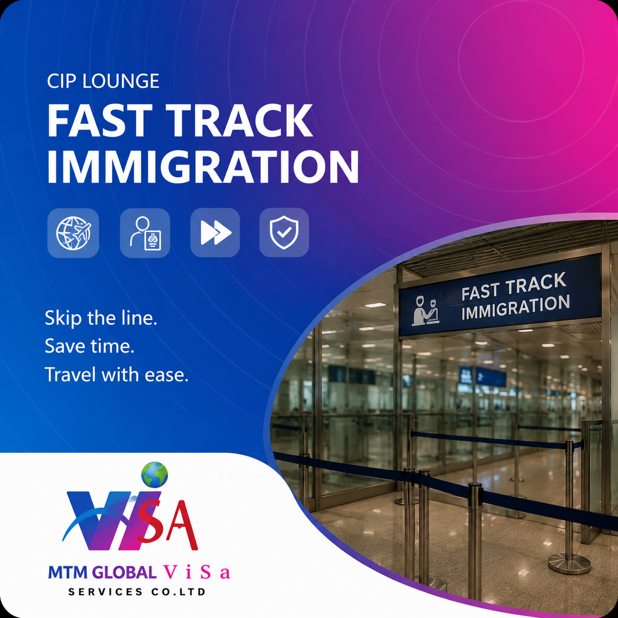 CIP Lounge Service (Fast Track Immigration)