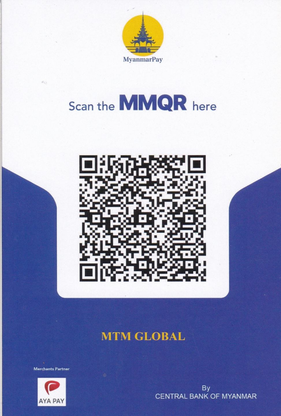 Payment QR code